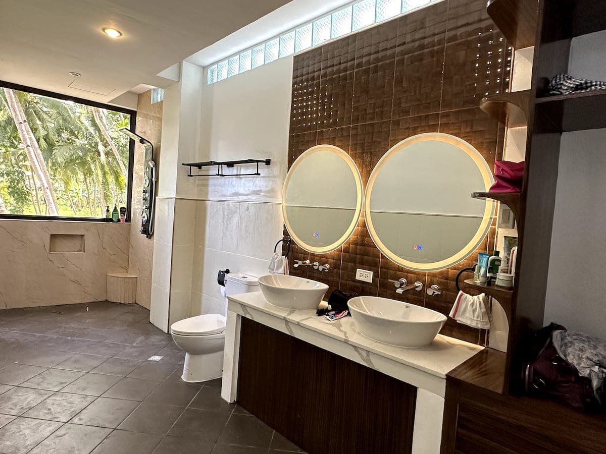 Un baño en suite