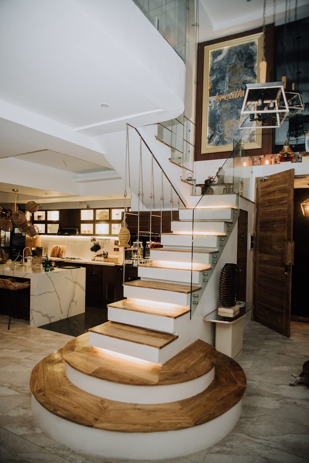 La escalera