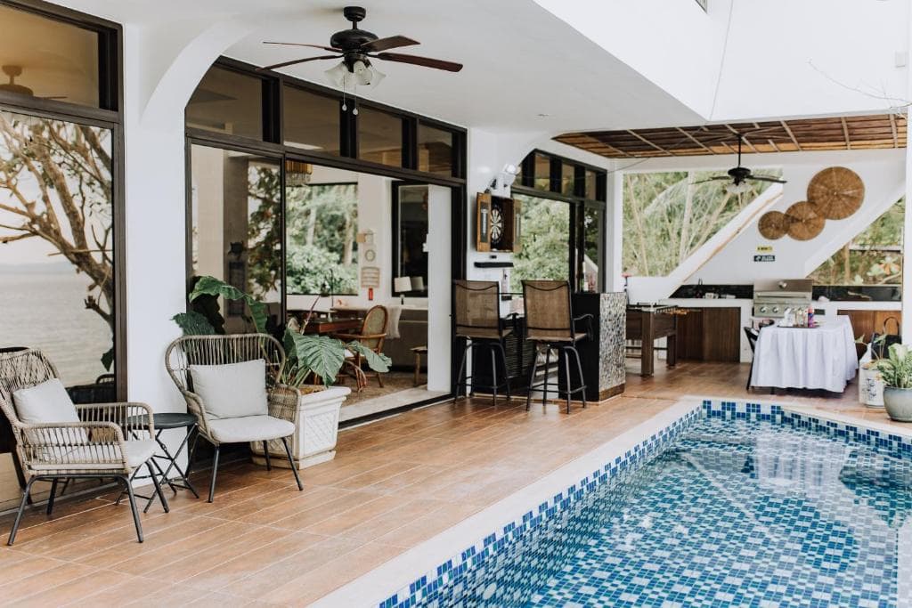 Poolside living