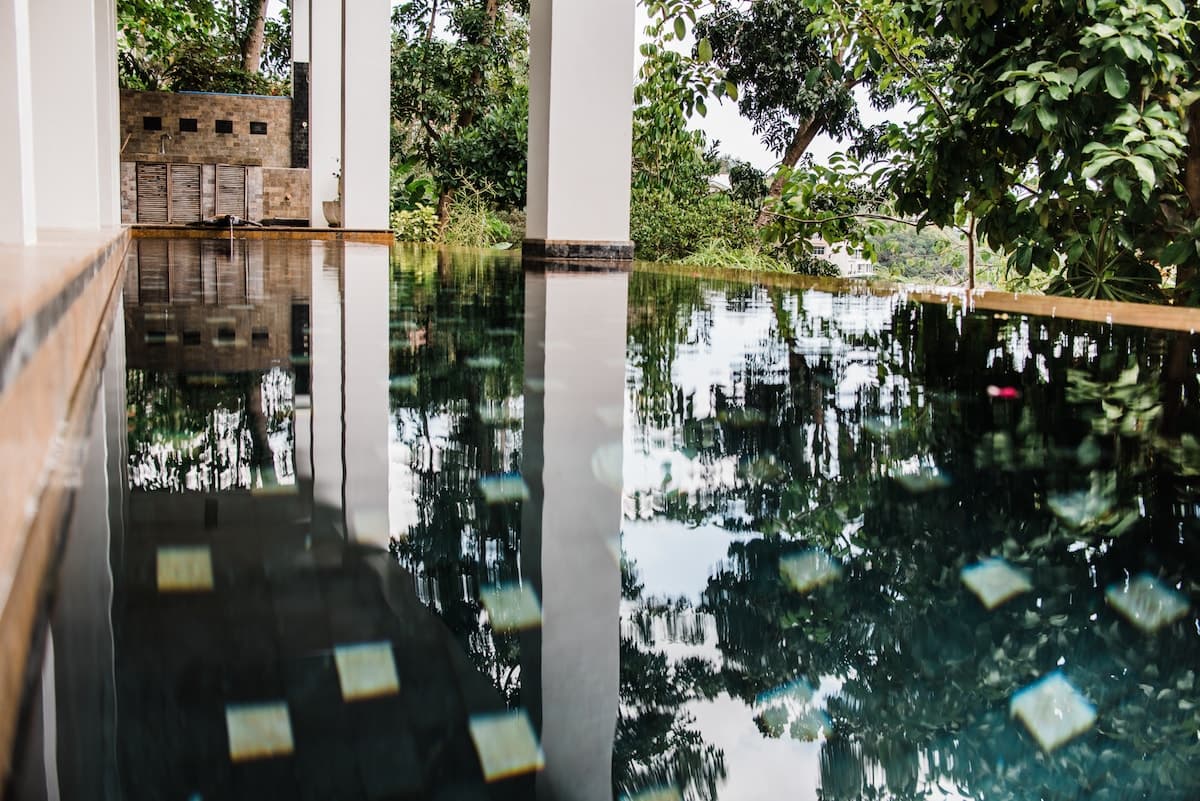 Reflections at dusk